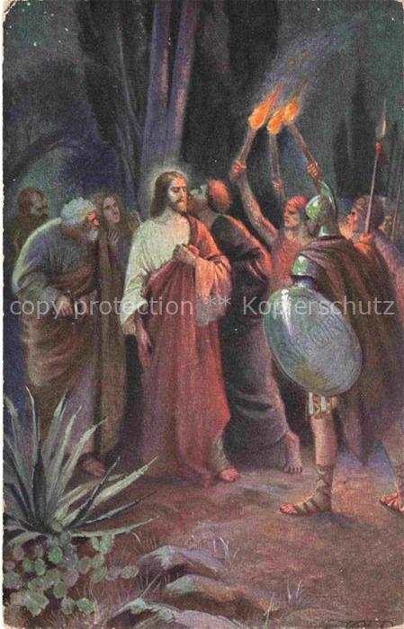 HIRMER Max Kuenstlerkarte Jesus Muenchen