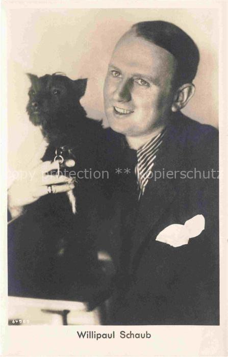 Actor SchauspielerIN Acteur Acrtrice Attore Attrice-- Willipaul Schaub Hund