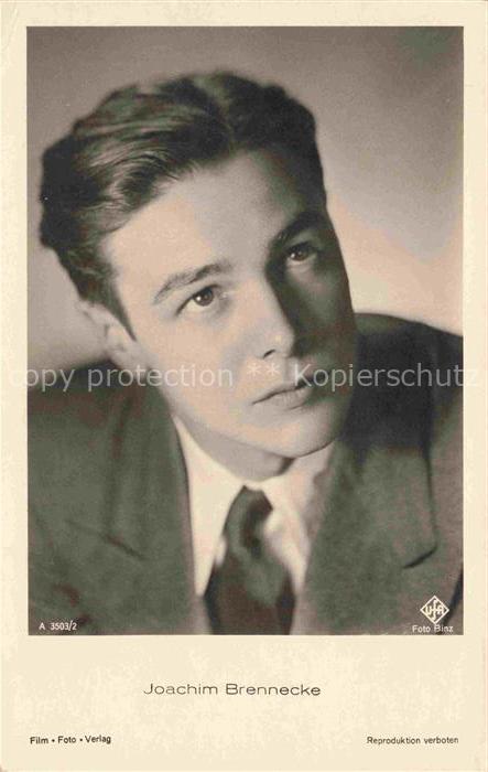 Foto Ufa-Film Nr. Joachim Brennecke Schauspieler
