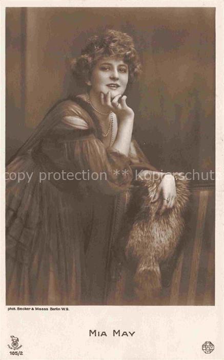 SchauspielerIN Actor Acteur Actrice Attore Attrice-- Mia May Berlin
