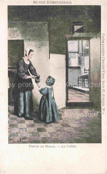 HOOCK Pieter de Kuenstlerkarte Chokolat Vinay Amsterdam