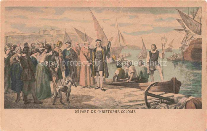 Kolumbus Christoph Columbus Christophe Depart Vichy