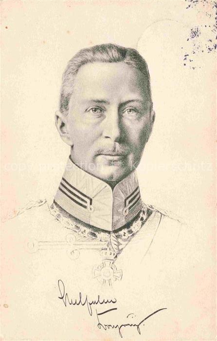 Adel Preussen Monarchie Kronprinz Wilhelm