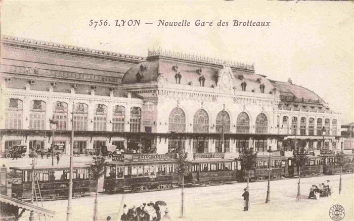 Strassenbahn Tramway-- Lyon Gare Brotteaux