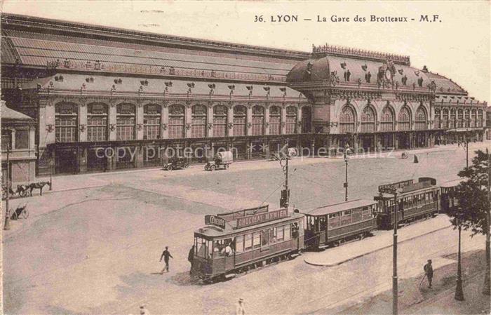 Strassenbahn Tramway-- Lyon Gare Brotteaux