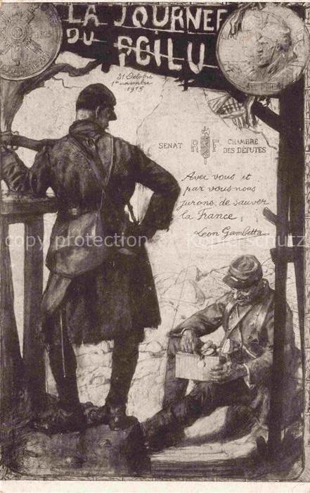 Militaria France Soldaten Journees du Poilu