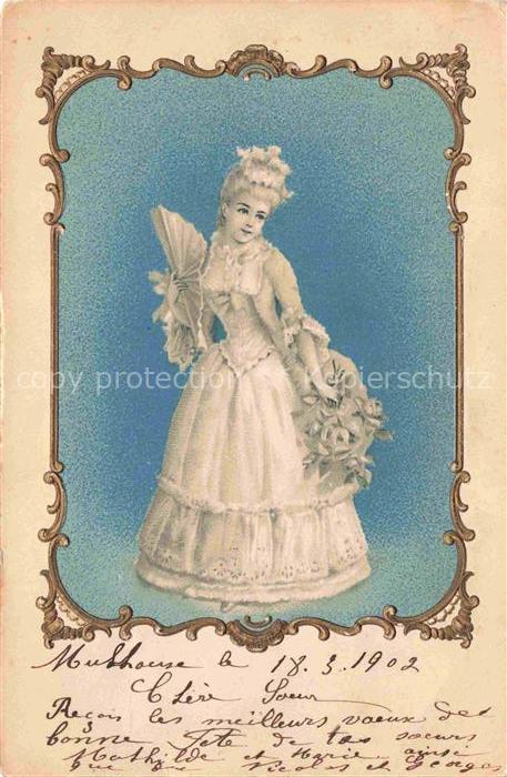 Faecher Mode Fan Eventail Abanico Ventaglio-- Mulhouse