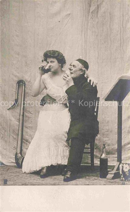 Clown Payaso Zircus Cirque-- Frau wein