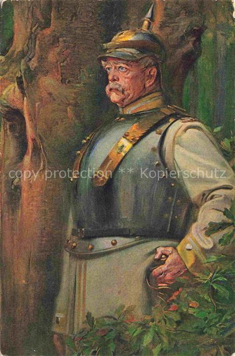 BISMARCK Otto von Politik Pickelhaube