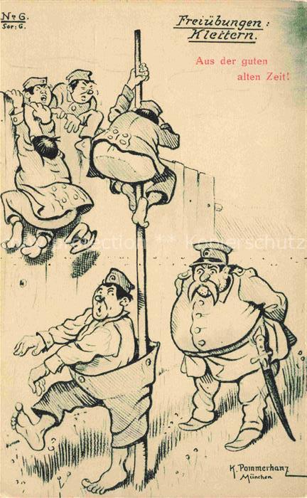 Pommerhanz K. Muenchen Kuenstlerkarte Klettern uebungen Muenchen