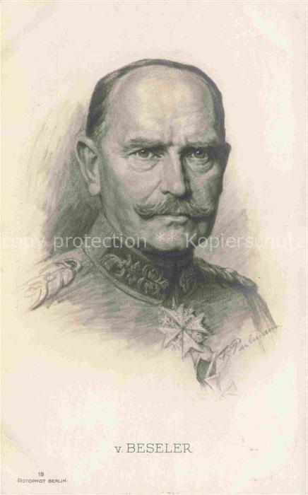 Beseler von General Militaria Deutschland WK1 Rotes Kreuz Berlin