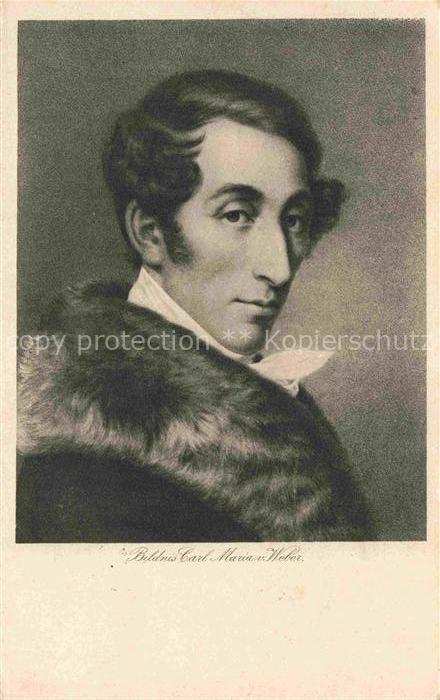 Weber Carl Maria von Komponist Composer Compositeur Compositor Compositore--