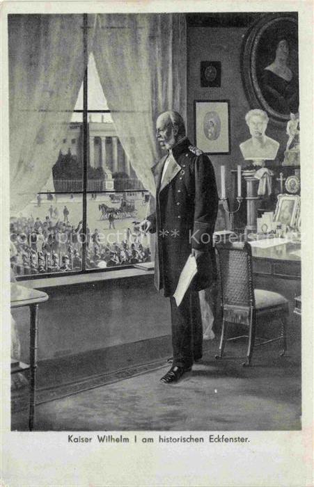 Wilhelm I Adel Preussen Monarchie Kaiser Fenster