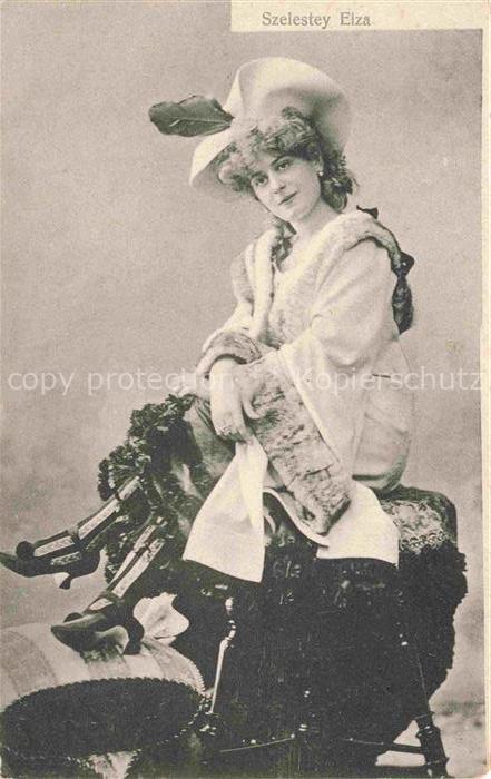 SchauspielerIN Actor Acteur Actrice Attore Attrice-- Elza Szelestey Hutmode