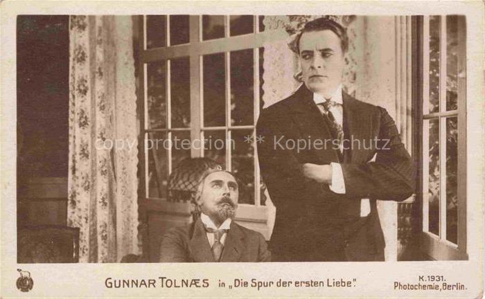 Verlag Photochemie Nr. k.1931 Berlin Gunnar Tolnaes