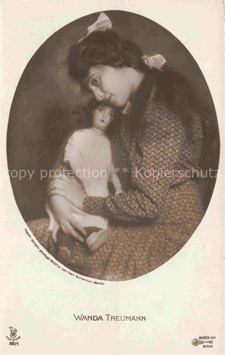 Foto Messter-Film-Berlin Nr. 86/1 Wanda Treumann