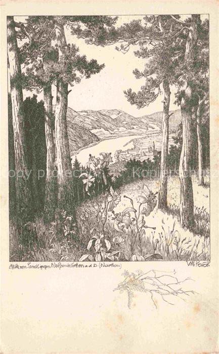 SEIDL Ulf Kuenstlerkarte Weissenkirchen Wachau