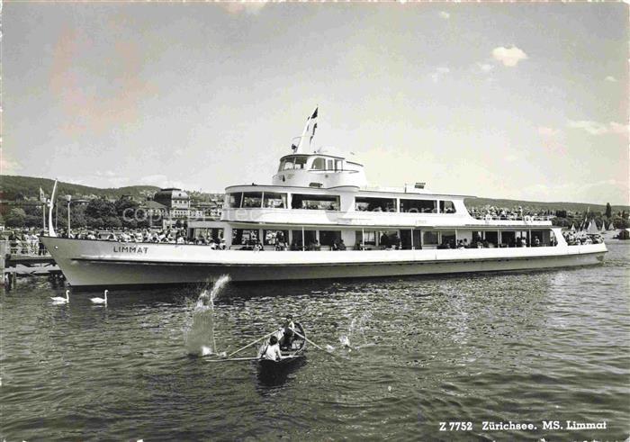 Schiffe Ships Navires MS.Limmat Zuerichsee