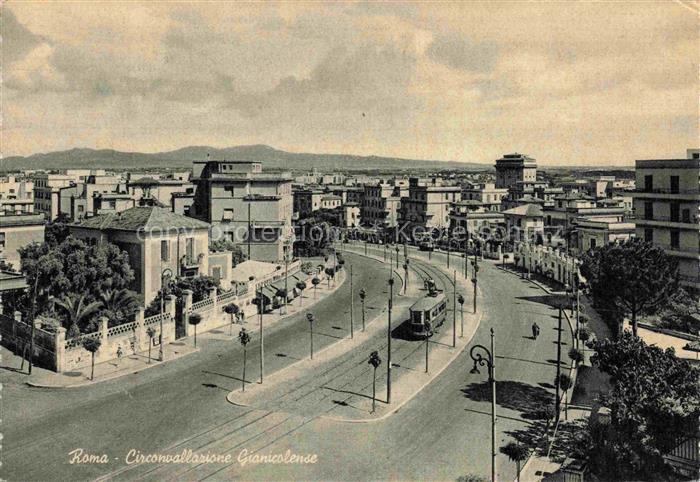 Strassenbahn Tramway-- Roma Ceinture de Janicule