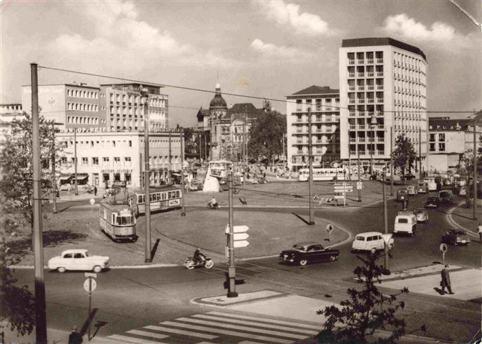 Strassenbahn Tramway-- Hannover Aedigientorplatz
