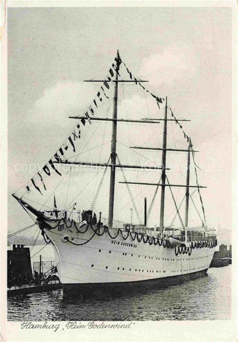 Segelschiffe Sailing Ship Navire a Voiles Barco de Vela-- Hamburg Hein Godenwing