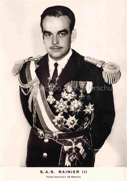 Adel Monaco Fuerstenhaus Rainier III Prince Souverain