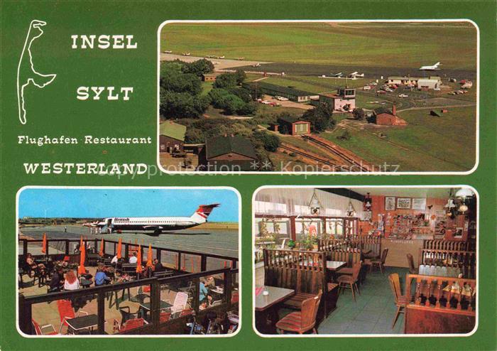 Flughafen Airport Aeroporto Insel Sylt Westerland