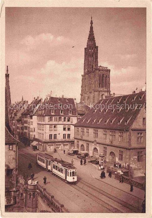 Strassenbahn Tramway-- Strassburg Museum Muenster