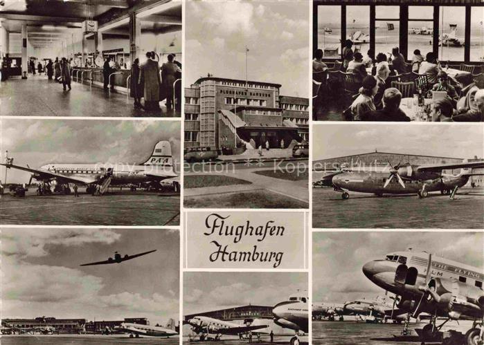 Flughafen Airport Aeroporto Hamburg