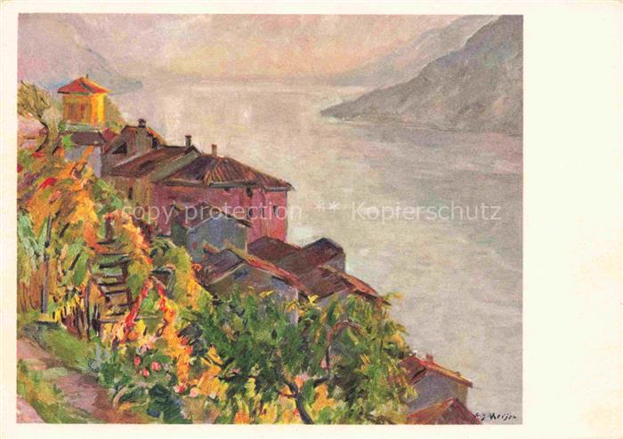 Meijer Fritz Kuenstlerkarte Gandria