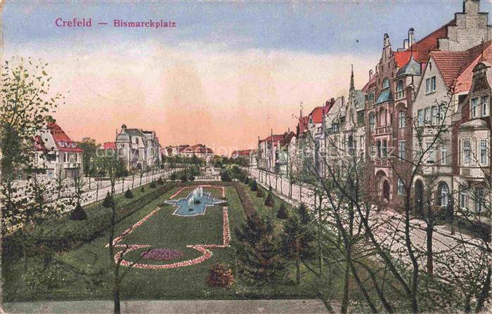 Crefeld KREFELD Bismarckplatz