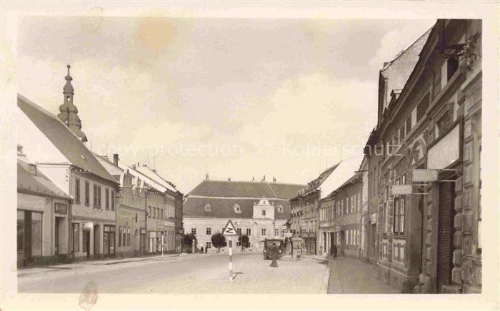 Moravske Budejovice Maehrisch Budwitz Trebic CZ Ortspartie