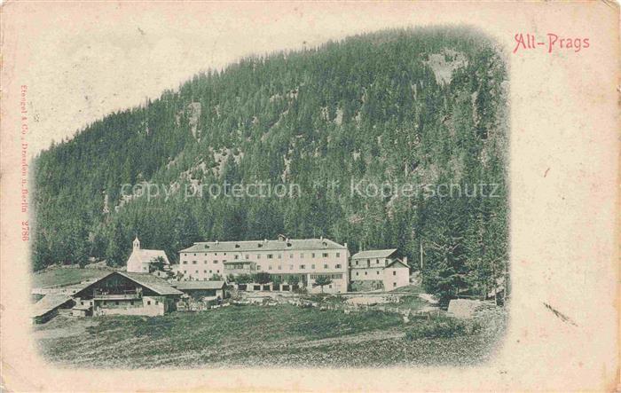 Prags Braies Bolzano IT Panorama