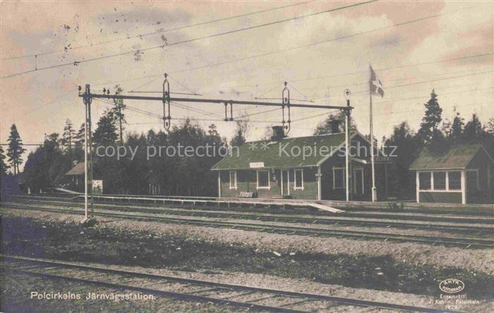 Polcirkelns Sweden Jaernivagsstation