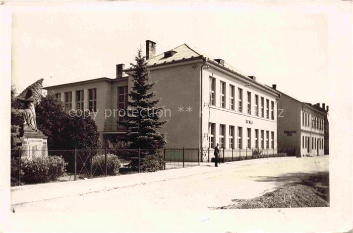 Albrechtice nad Orlici Albrechtsdorf Adler CZ Ortspartie