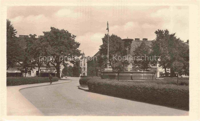 Jaromer Jaromir CZ Park Ortspartie