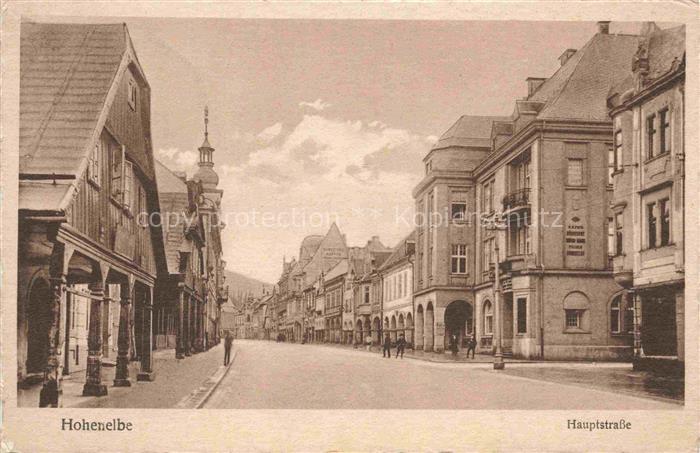Hohenelbe Vrchlabi CZ Hauptstrasse