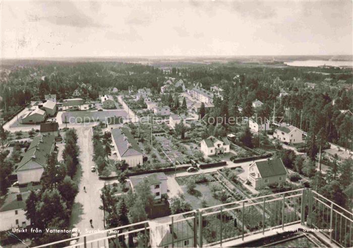 Surahammar Sweden Utsikt fran Vattentornet