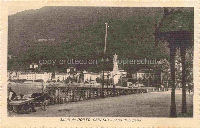 Porto Ceresio Lago di Lugano IT Panorama