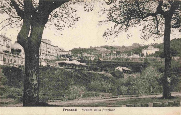 Frascati Roma Rom IT Veduta della Stazione