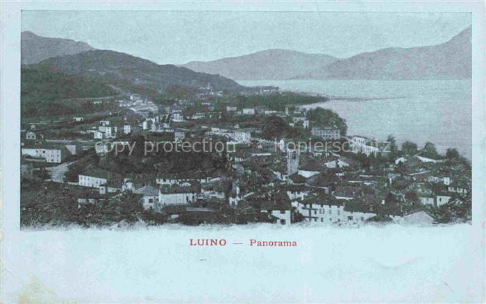 Luino Lago Maggiore IT Panorama