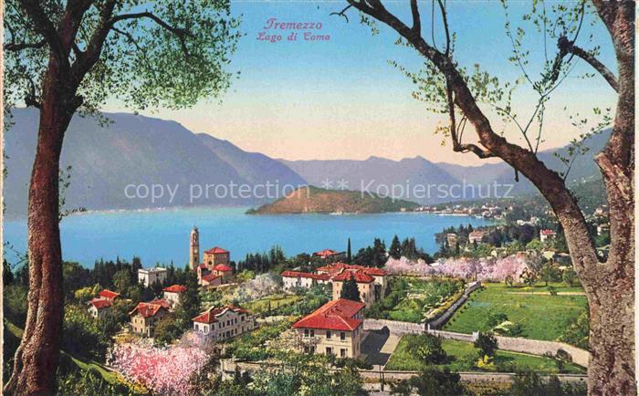 Tremezzo Lago di Como Lombardia IT Panorama