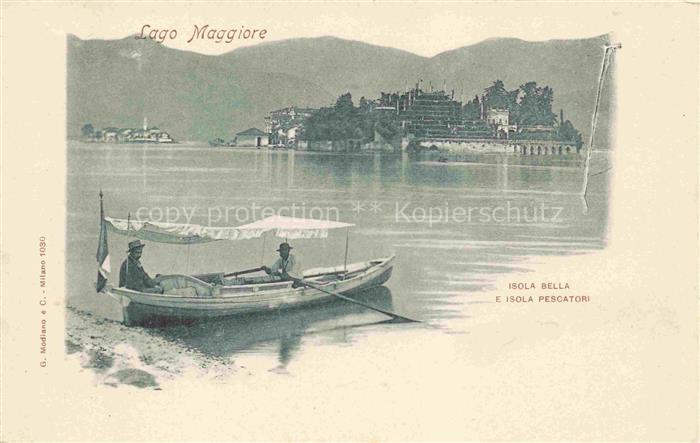 Isola-Bella Lago Maggiore IT e Isola Pescatori