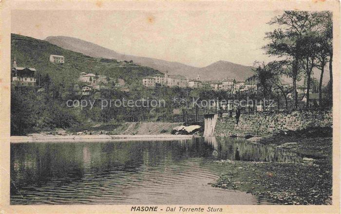 Masone Genua Genova Liguria IT Dal Torrente Stura