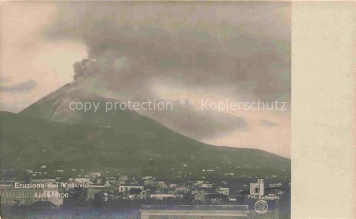 Vesuvio Vulkan Vulcano Volcano Napoli Campania IT Eruzioe del Vesuvio Aprile 106