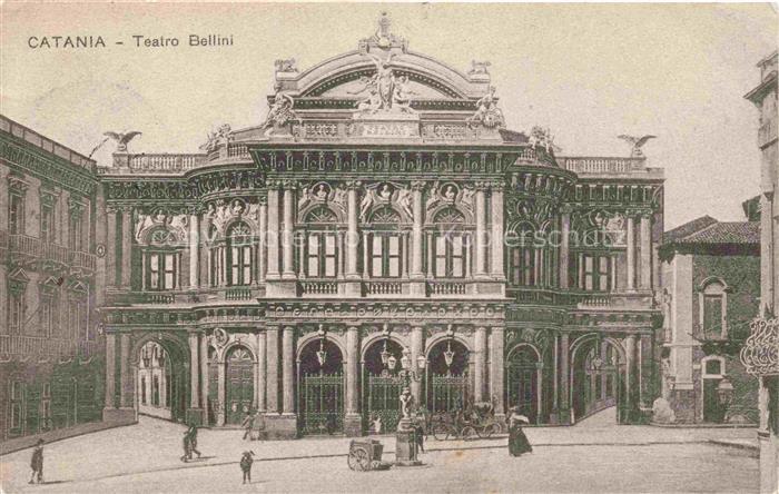 CATANIA Sicilia IT Teatro Bellini