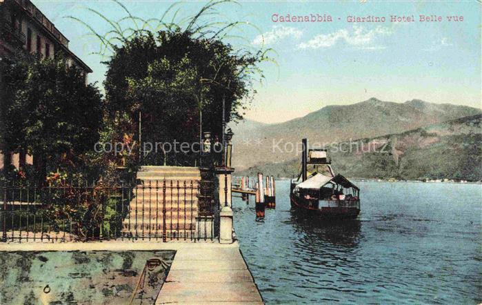 Cadenabbia Griante Lago di Como Lombardia IT Giardini Hotel Belle Vue