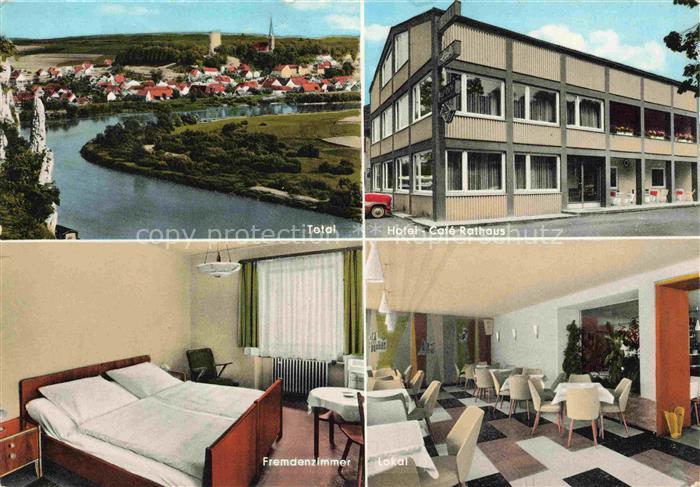 Bad Abbach Total Hotel Cafe Rathaus Fremdenzimmer Lokal