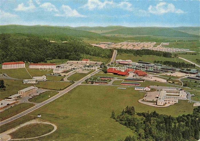 Hohenfels Oberpfalz Truppenuebungsplatz Fliegeraufnahme