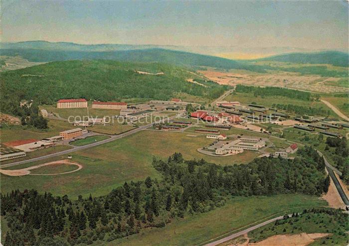 Hohenfels Oberpfalz Truppenuebungsplatz Fliegeraufnahme